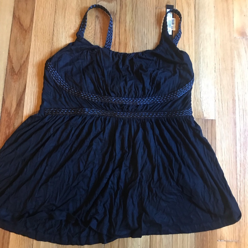 4/$28 Black Tank Top